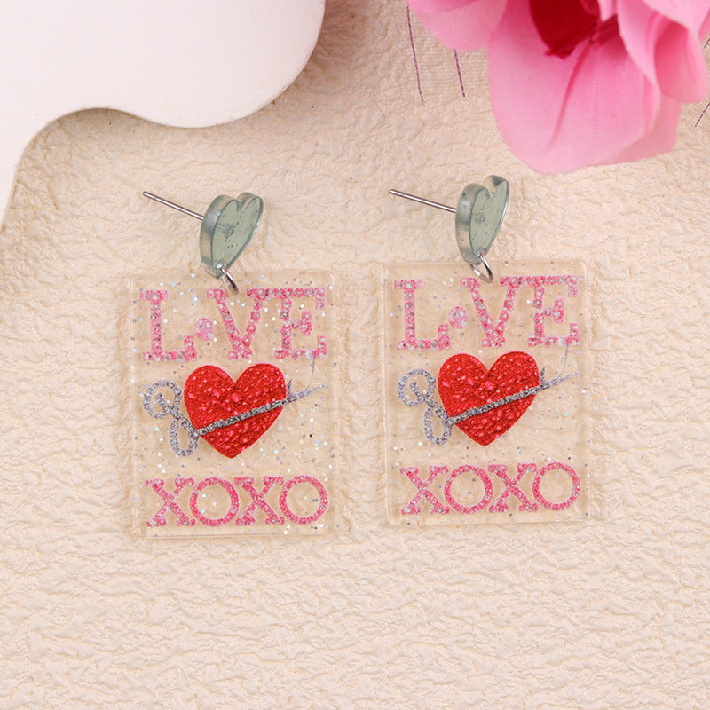 Wholesale Valentine' s Day Series Earrings
