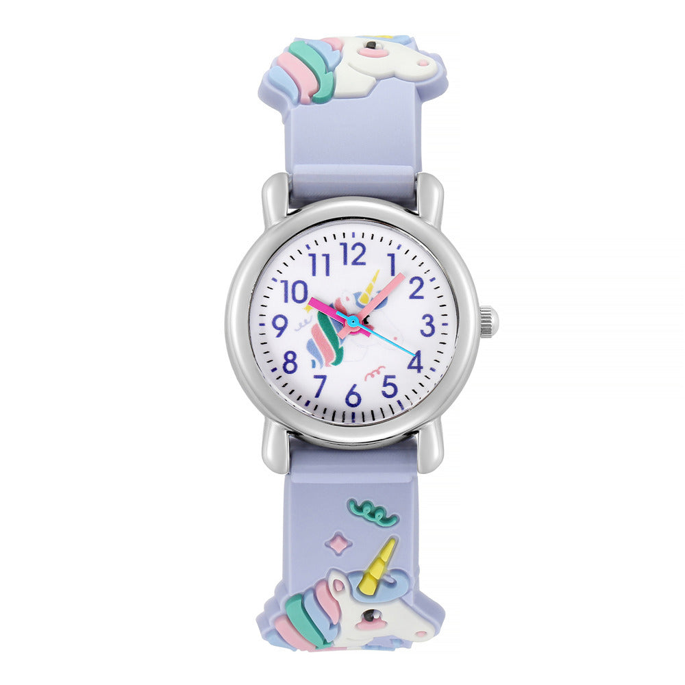 Wholesale Colorful Plastic Strap Kids Watch