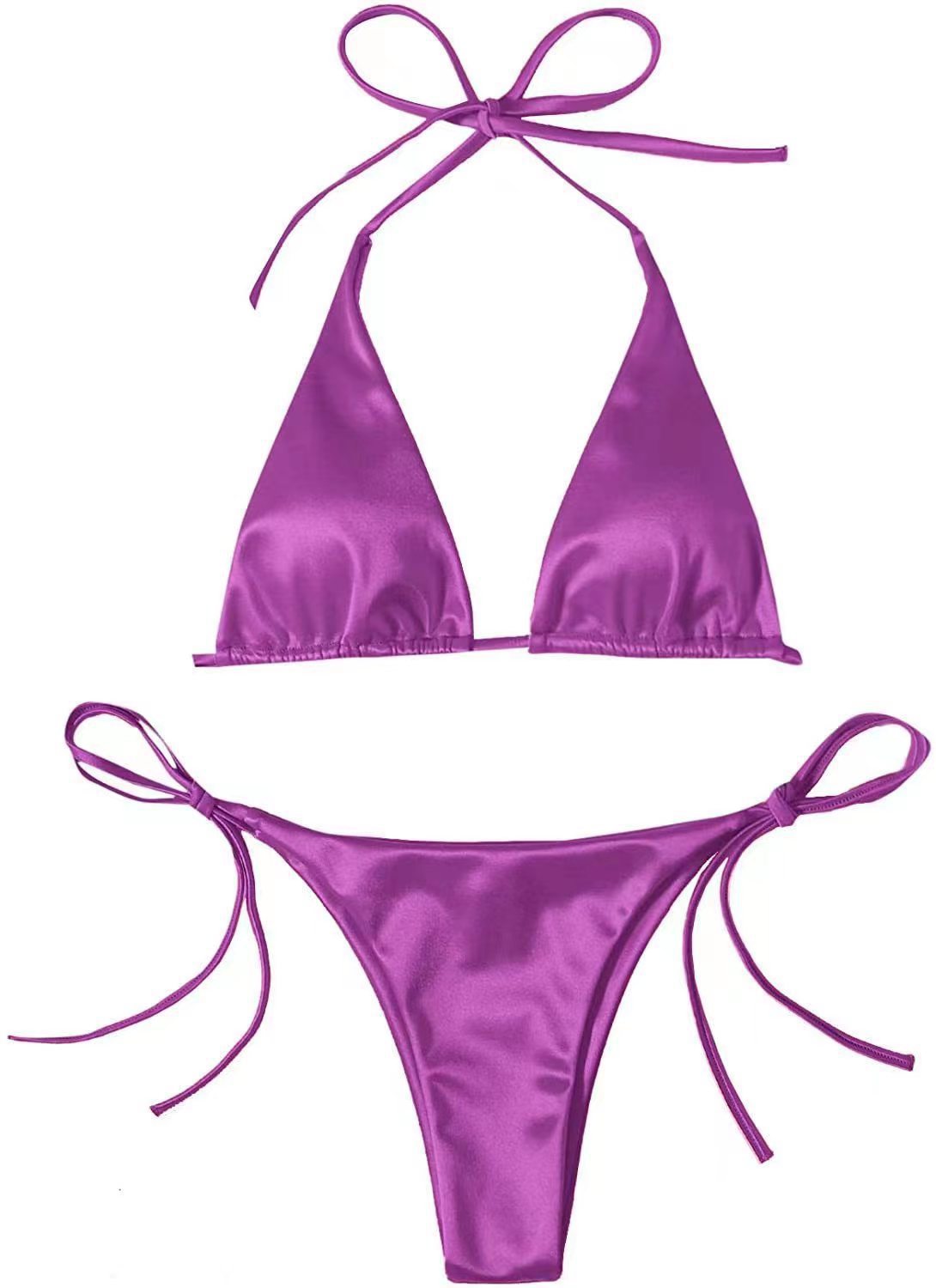 Wholesale Three-point split beach swimsuit