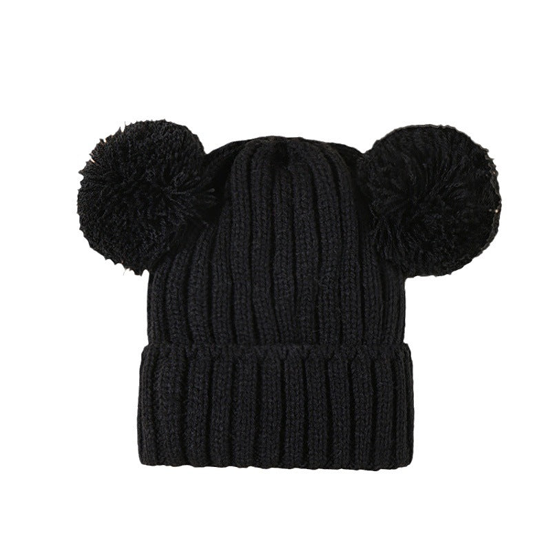 Wholesale Children's Plain Knitted Acrylic Hats