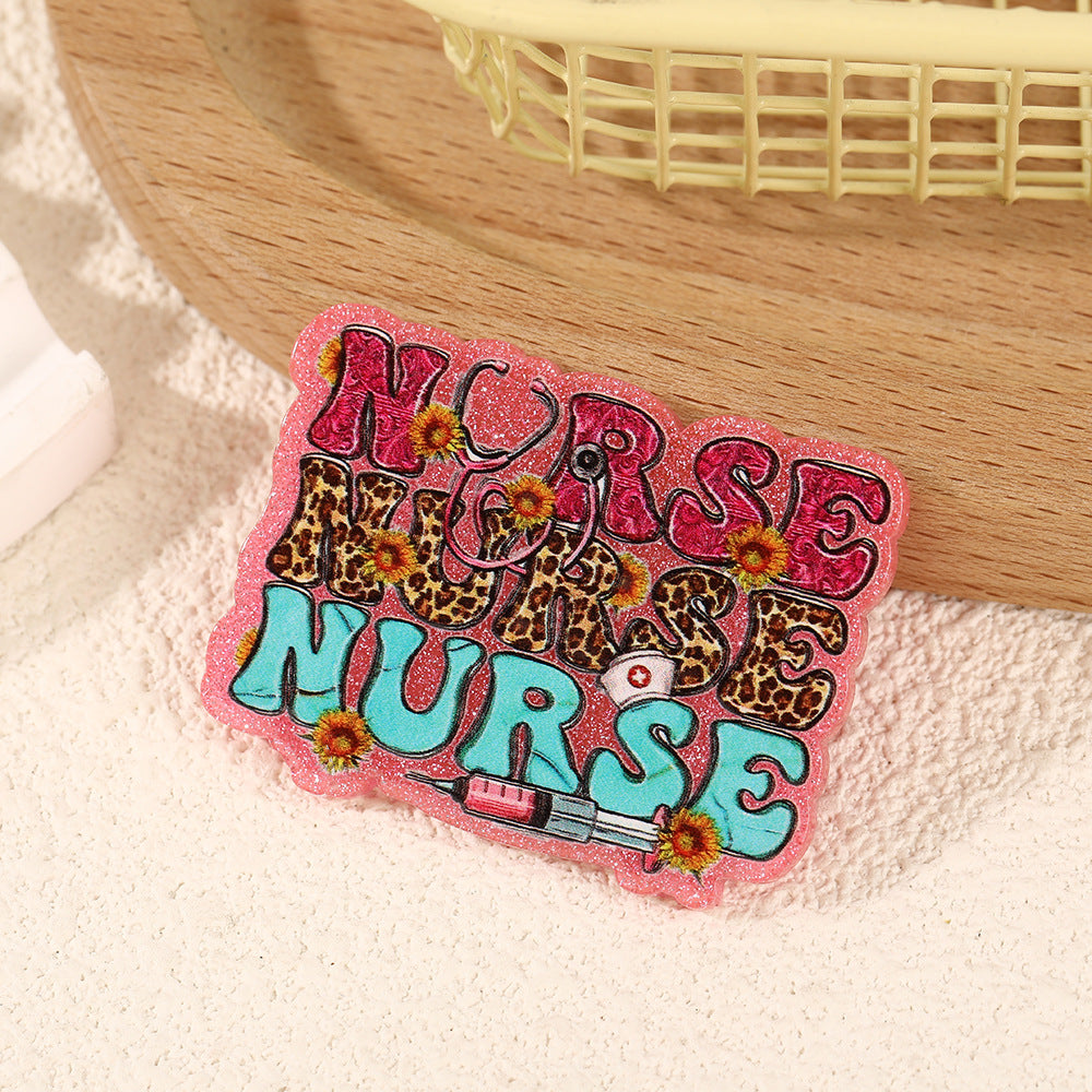 Wholesale 10pcs Cute cartoon letters Flatback