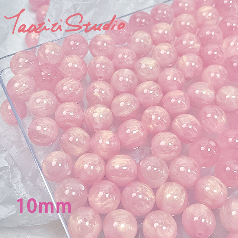 Wholesale 300pcs Dream Girl Starry Sky Streamer Round Beads