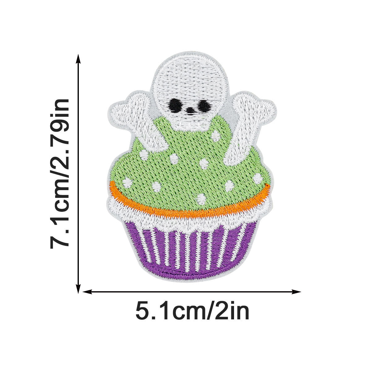 Wholesale  2pcs/pack Embroidered Fabric Hot Melt Adhesive Patches