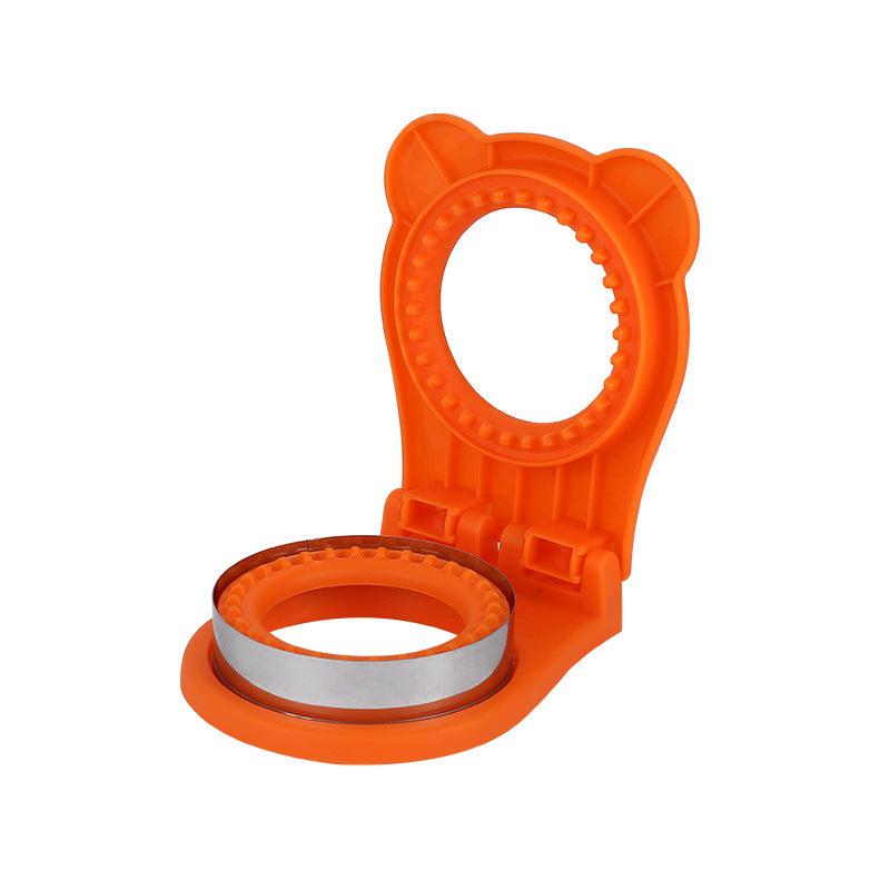 Wholesale hand guard stainless steel round cutting mold cake biscuit toast sandwich baking tool