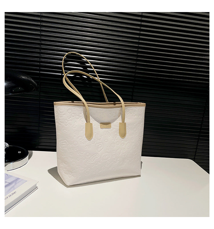 Wholesale Large capacity bag, versatile tote bag, commuting shoulder bag