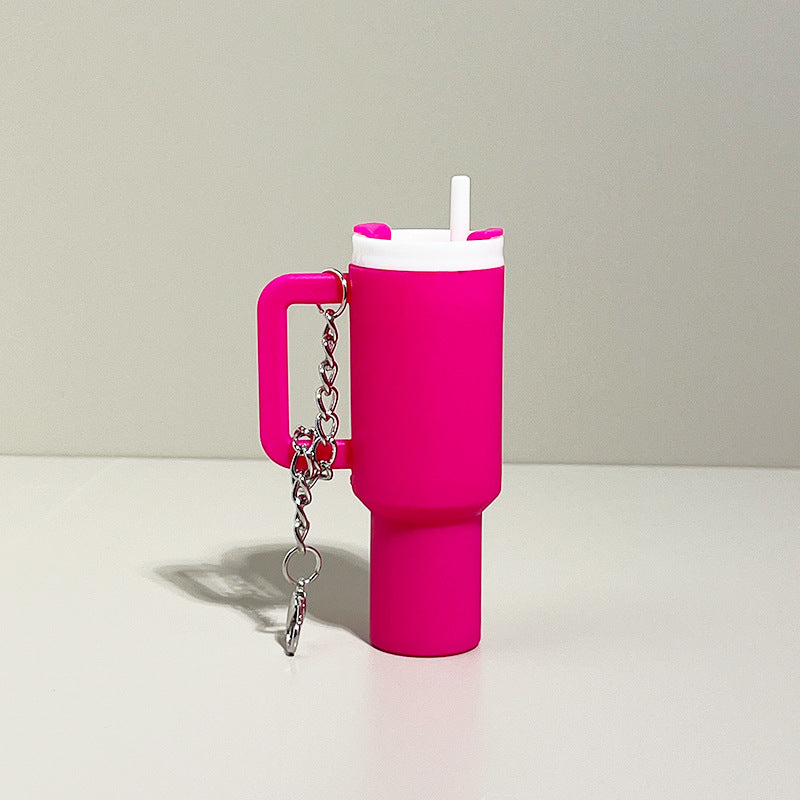 Wholesale ice cup mini tumbler cup keychain