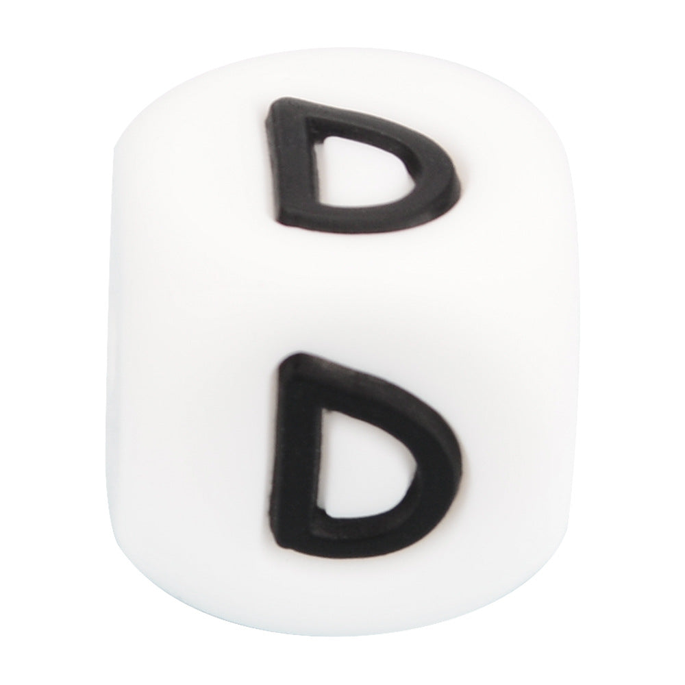 Wholesale Silicone Letters DIY Beads