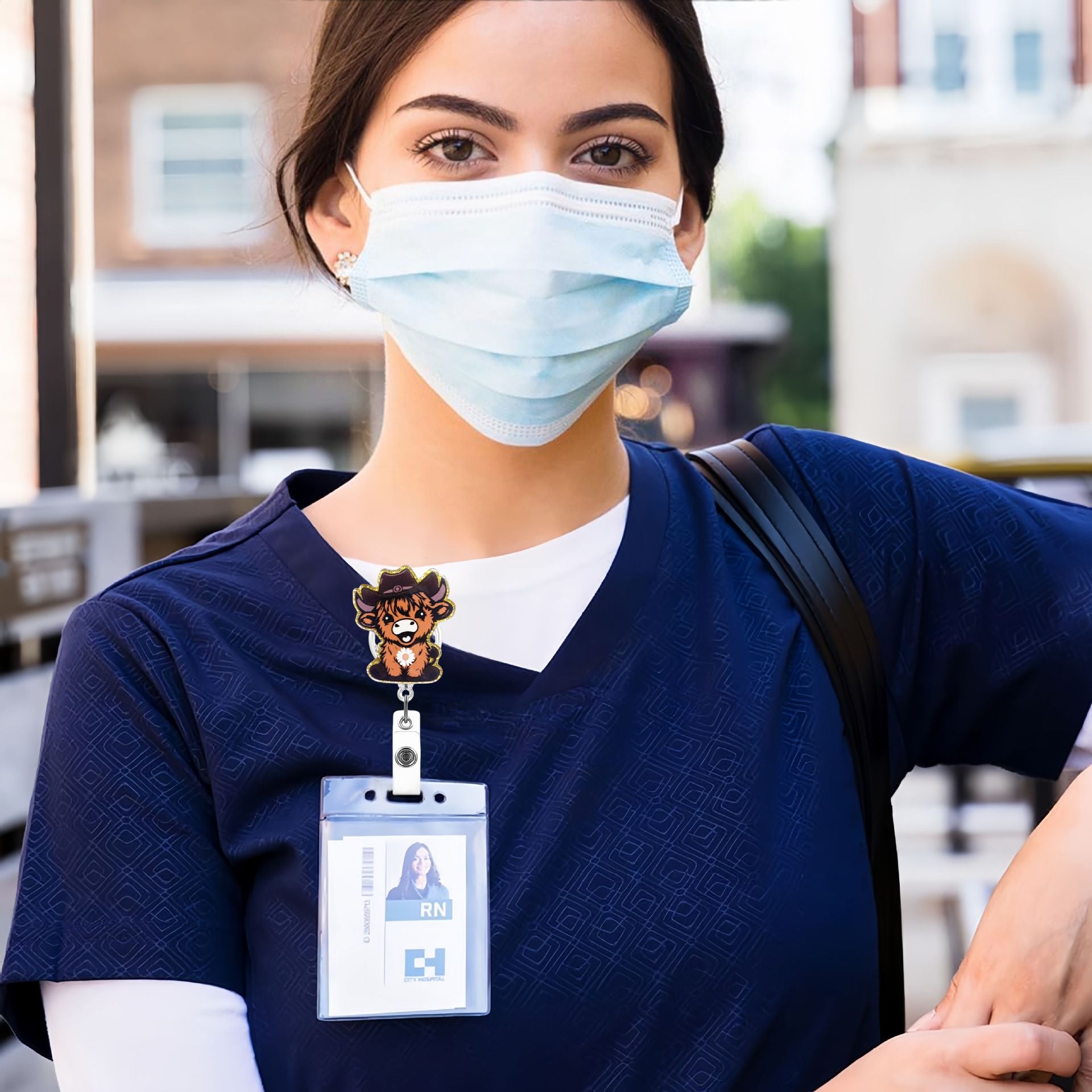 Wholesale Lovely Animal Retractable Keychain