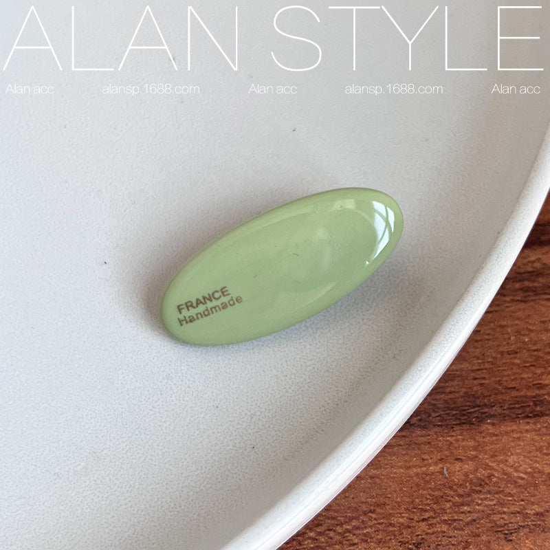 Wholesale Jelly Cute Duckbill Resin Hair Clips