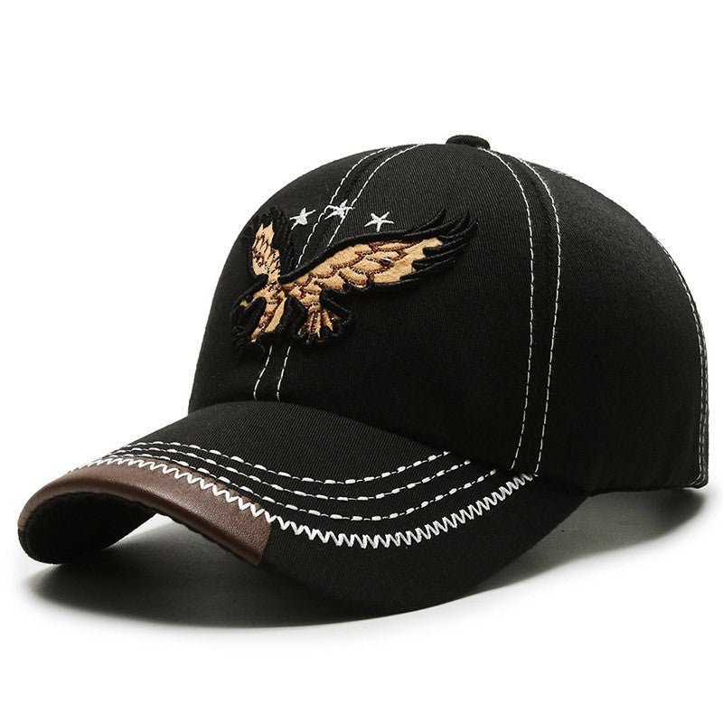 Wholesale Eagle Embroidery Patch Three-dimensional Cap