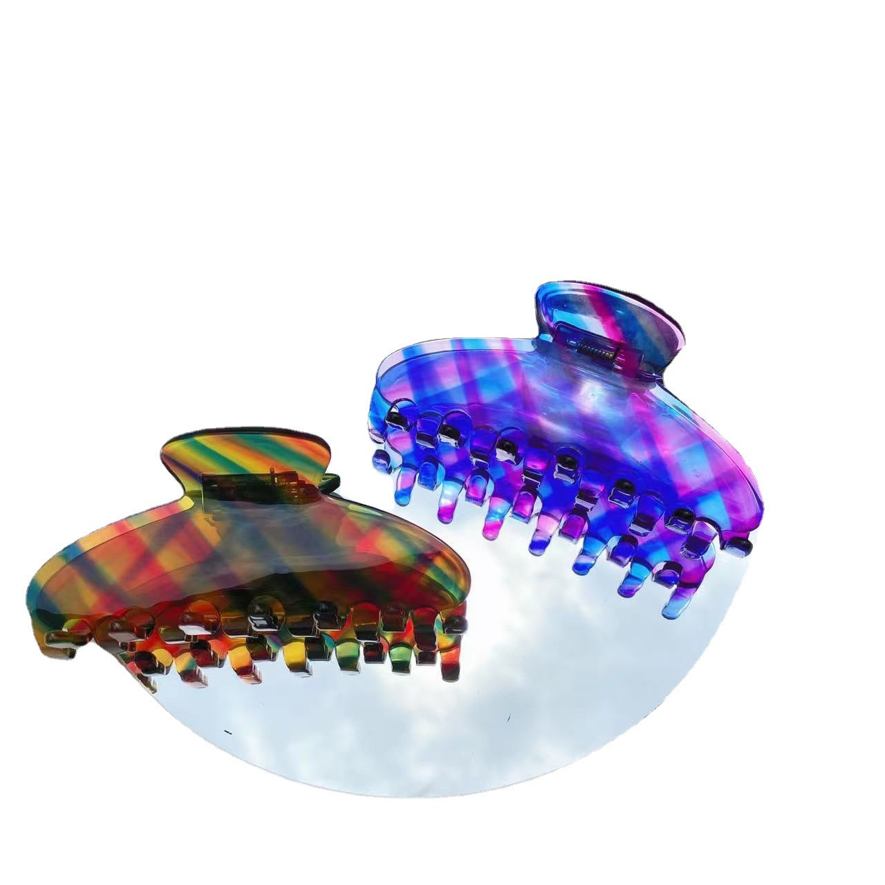 Wholesale Acetate Hong Kong Style Retro Hair Clips