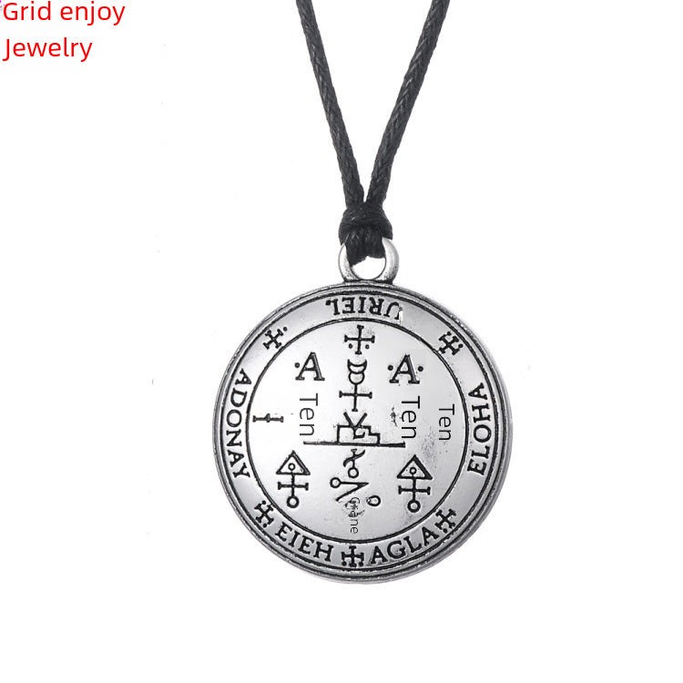 Wholesale Hip-Hop Gothic Archangel Enoch Necklace