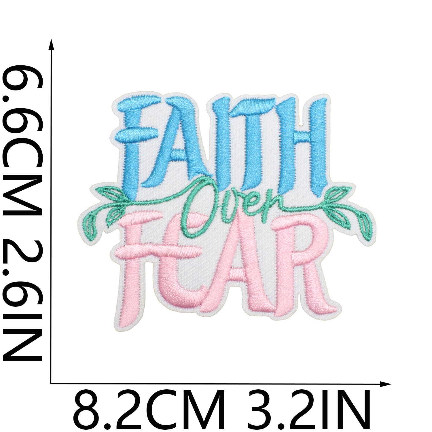 Wholesale God' s Will Embroidered Cloth Patch Bag Decoration Holy Gold  DIY Patches