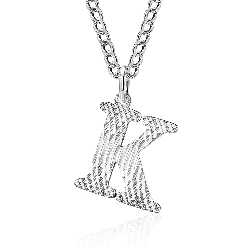 Wholesale English Letter Titanium Steel Necklaces