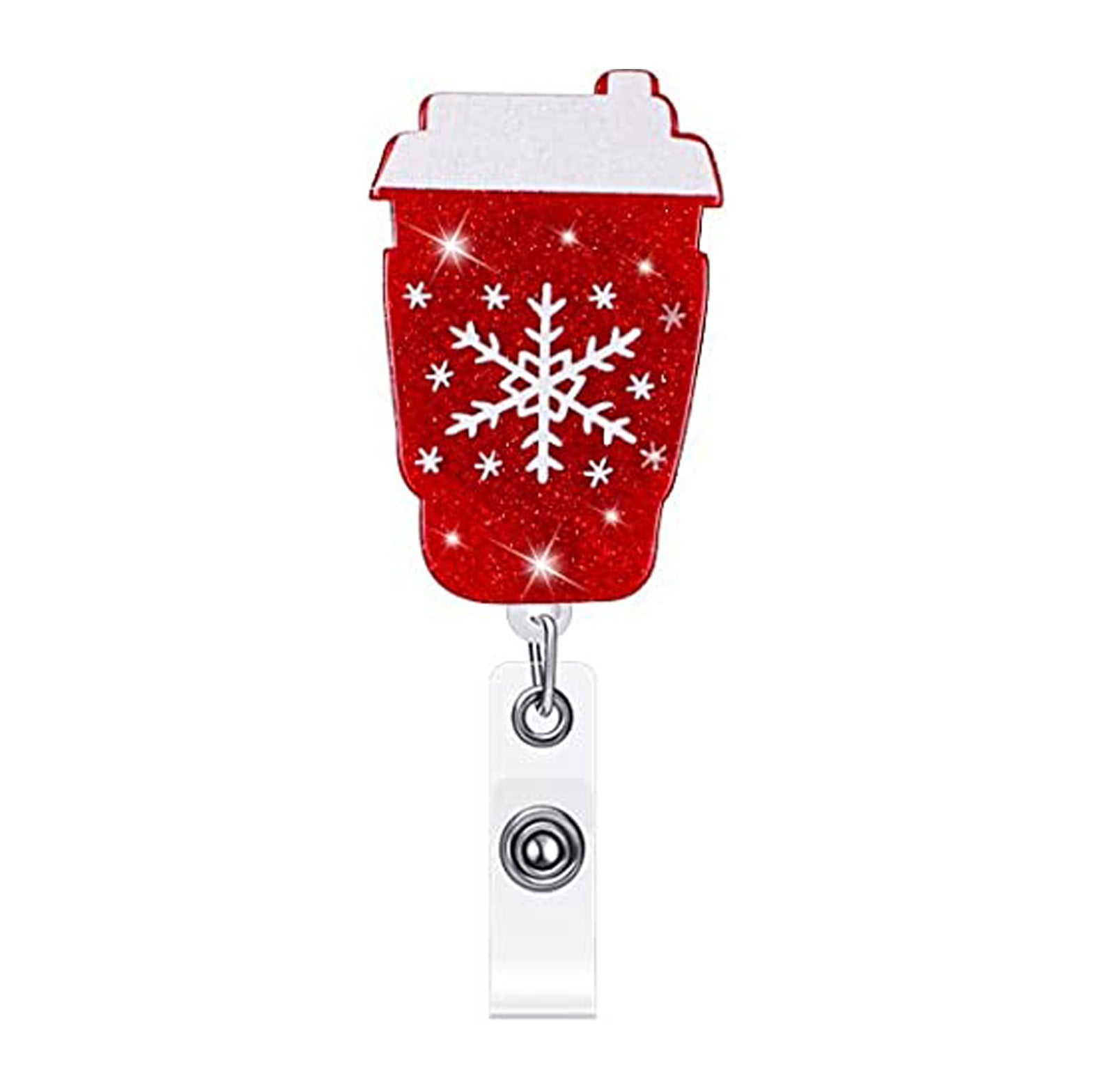 Wholesale Christmas acrylic glitter glitter retractable rotating easy to pull