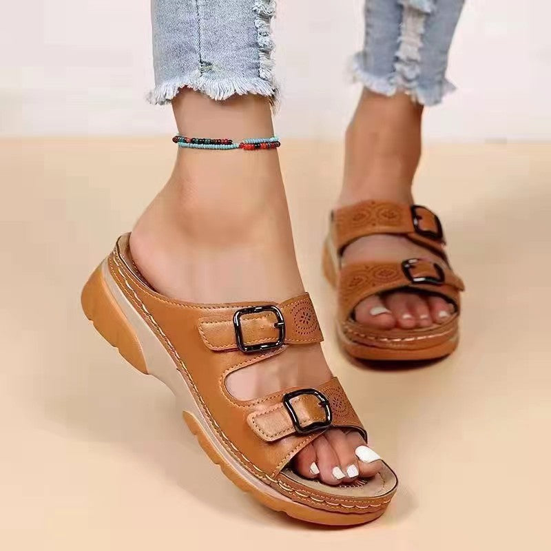 Wholesale Women's Warm Winter Home Shoes Indoor Comfortable Eva Material Anti-slip sandals