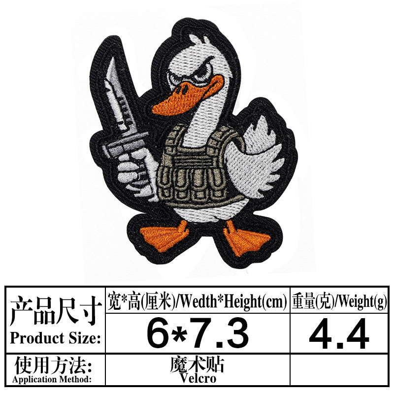 Wholesale Duck Goose Tactical Velcro Armband Epaulet Animal Patches