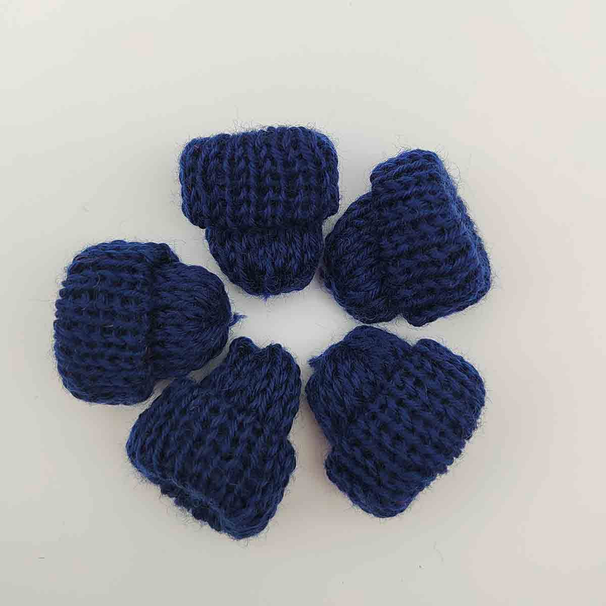 Wholesale Wool Knitted Small Hat Clothing Accessories Decorative DIY Accessories Korean Mini Jewelry Toy Decorative Finger Cap