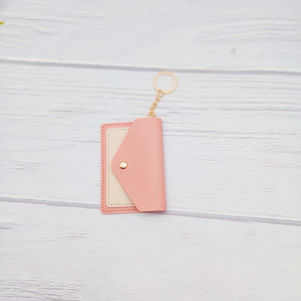 Wholesale Creative Fashion All-match Bus Card Holder Keychain