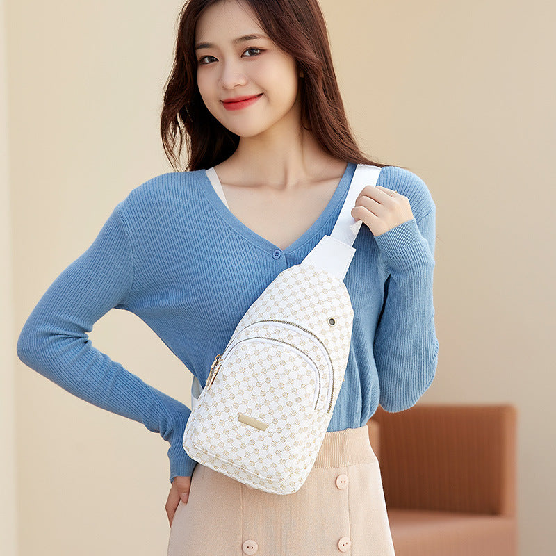 Wholesale Large Capacity Commuting Leopard Print Single Shoulder Crossbody