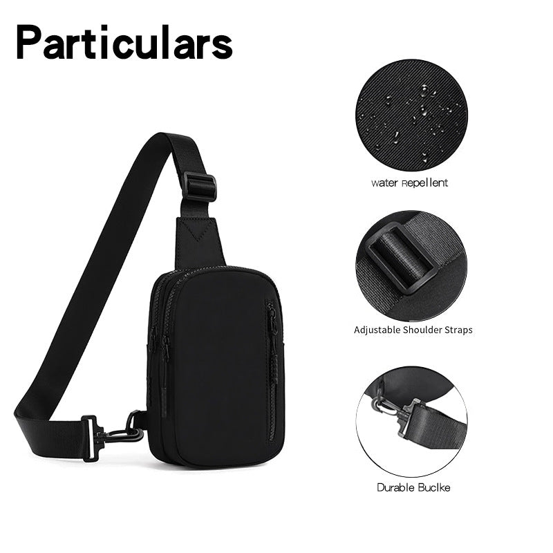 Wholesale Fashion Outdoor Leisure Polyester Adjustable Strap Single Shoulder Crossbody Bag