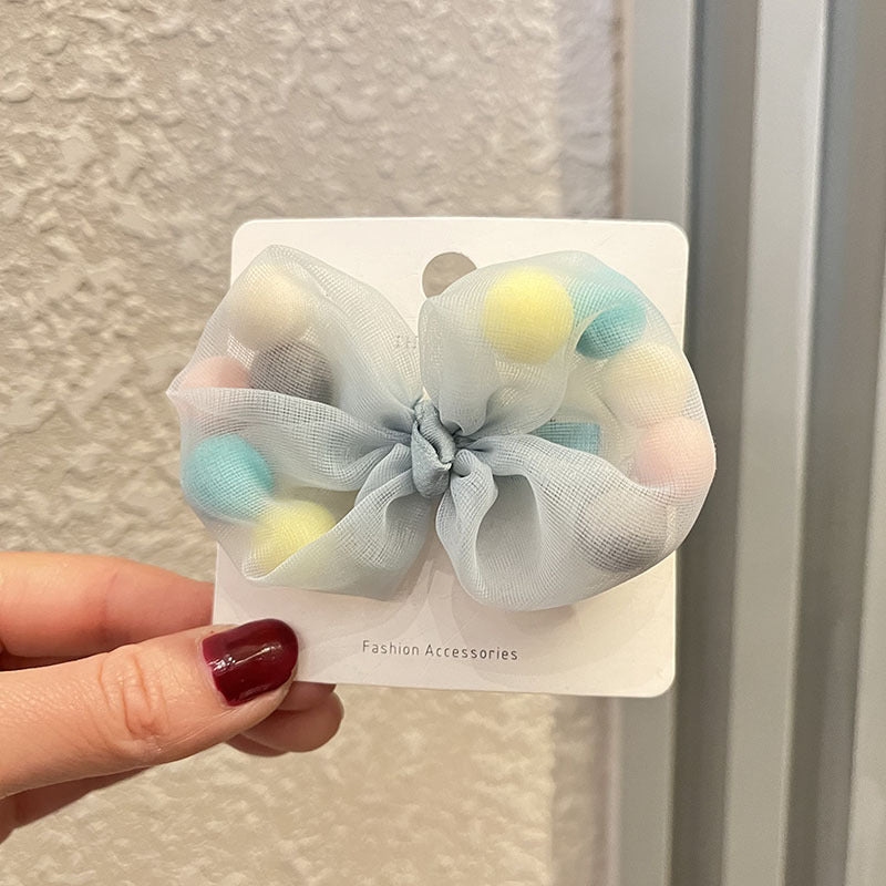 Wholesale Princess side clip girls handmade hair accessories