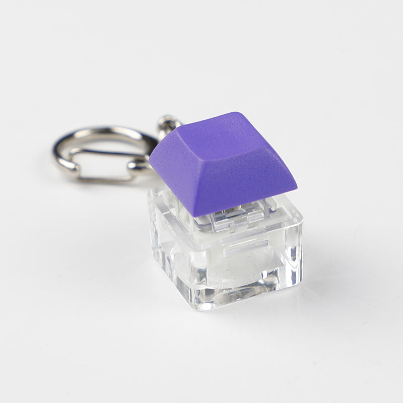 Wholesale Acrylic Decompression Mechanical Keyboard Axis Tester Fidget Keychains