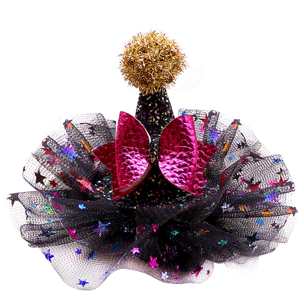 Wholesale  pet hat  cat and dog headdress adjustable decorations