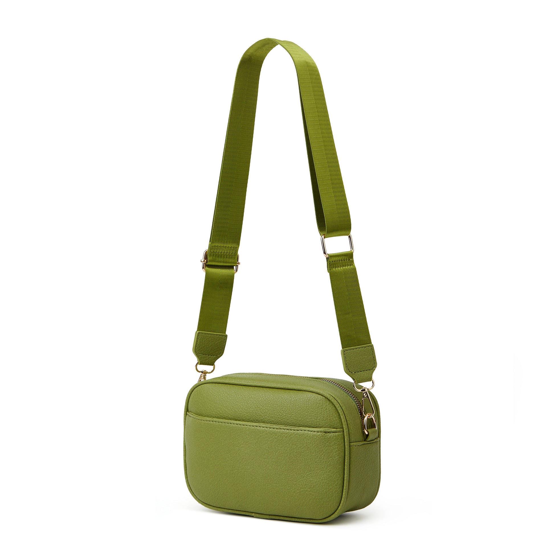Wholesale Solid Color PU Crossbody Bag
