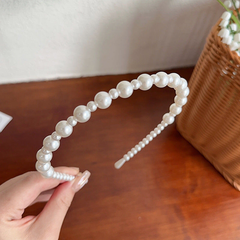 Wholesale Retro and high-end summer all-match pearl headband