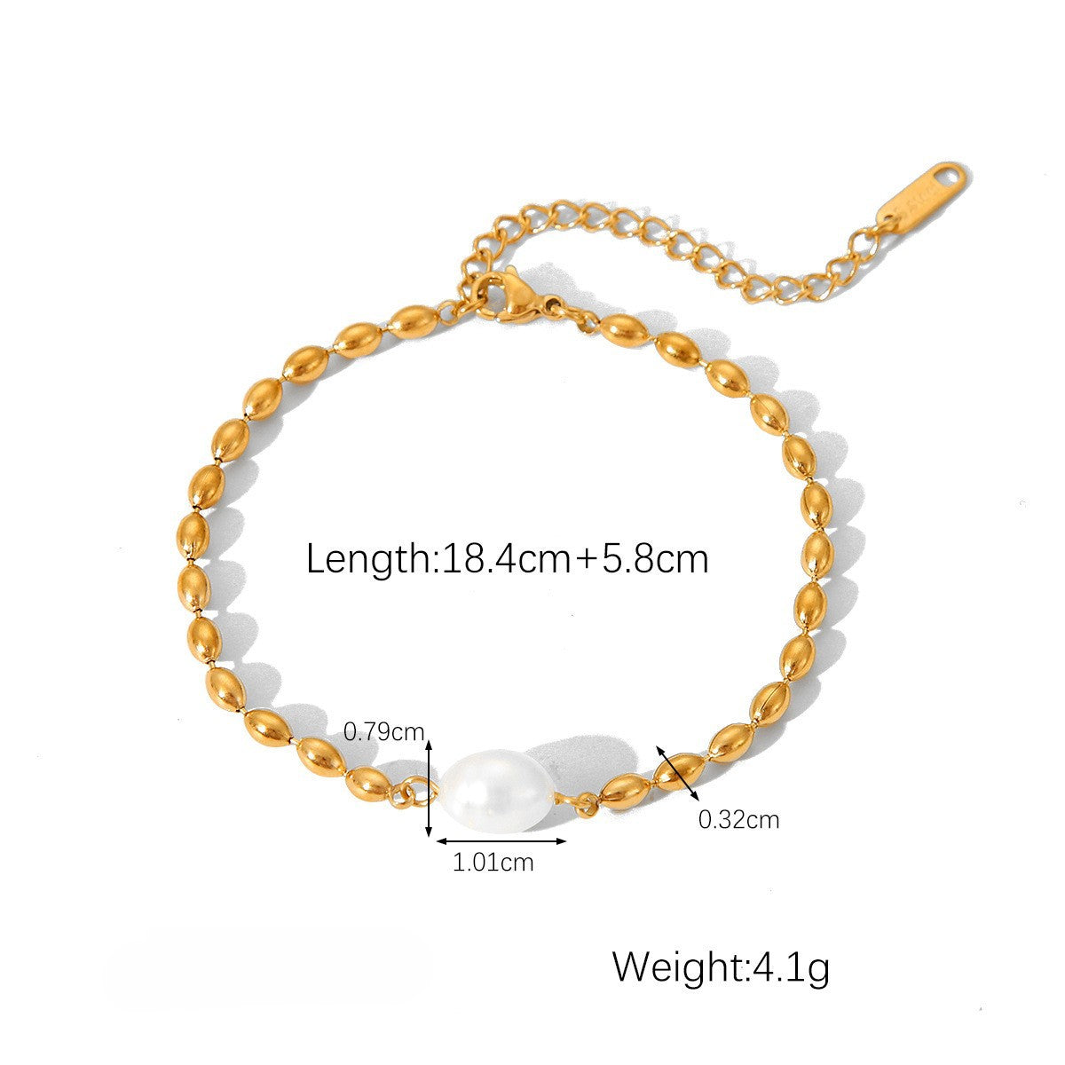 Wholesale Stainless steel geometric element men' s bracelet