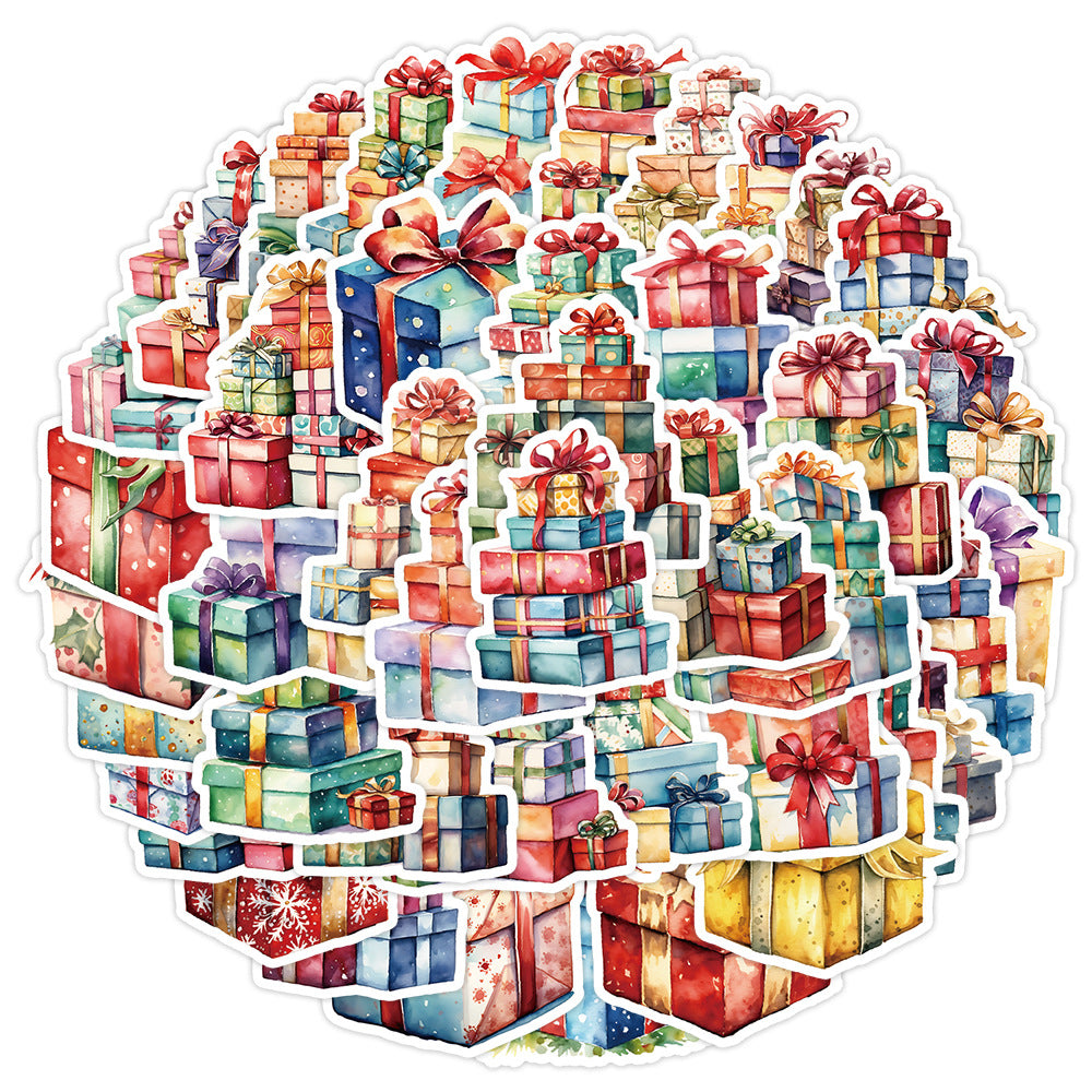 Wholesale 50pcs Christmas Graffiti Stickers