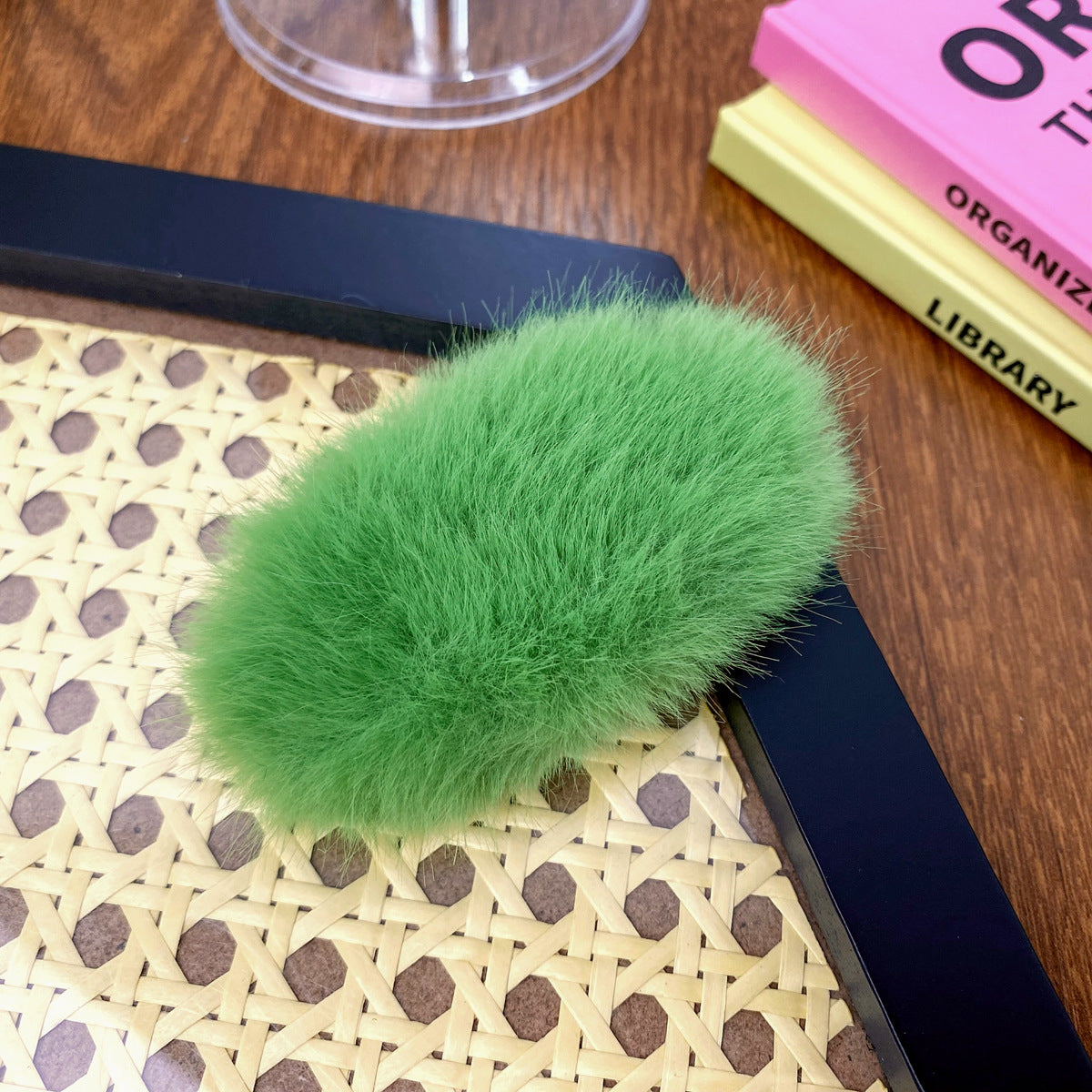 Wholesale Autumn and Winter Plush Hair Clips