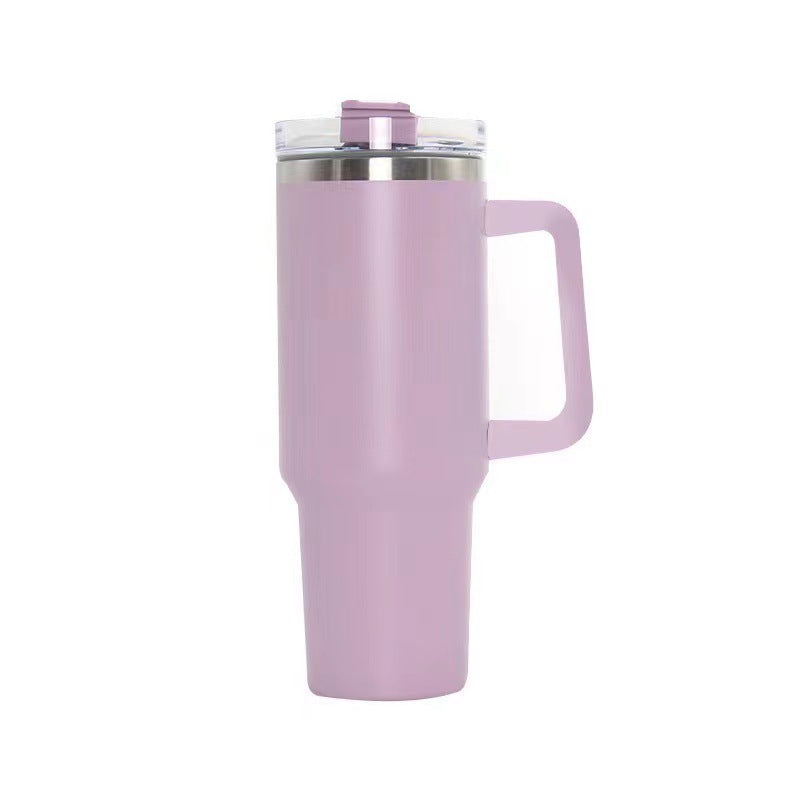 Wholesale handle cup 304 car cup ice bully cup heat preservation cold cup large capacity outdoor portable