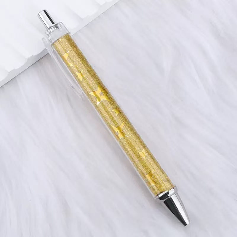 Wholesale Christmas & Pink Bow & Blingbling Roll Paper Ballpoint Pen