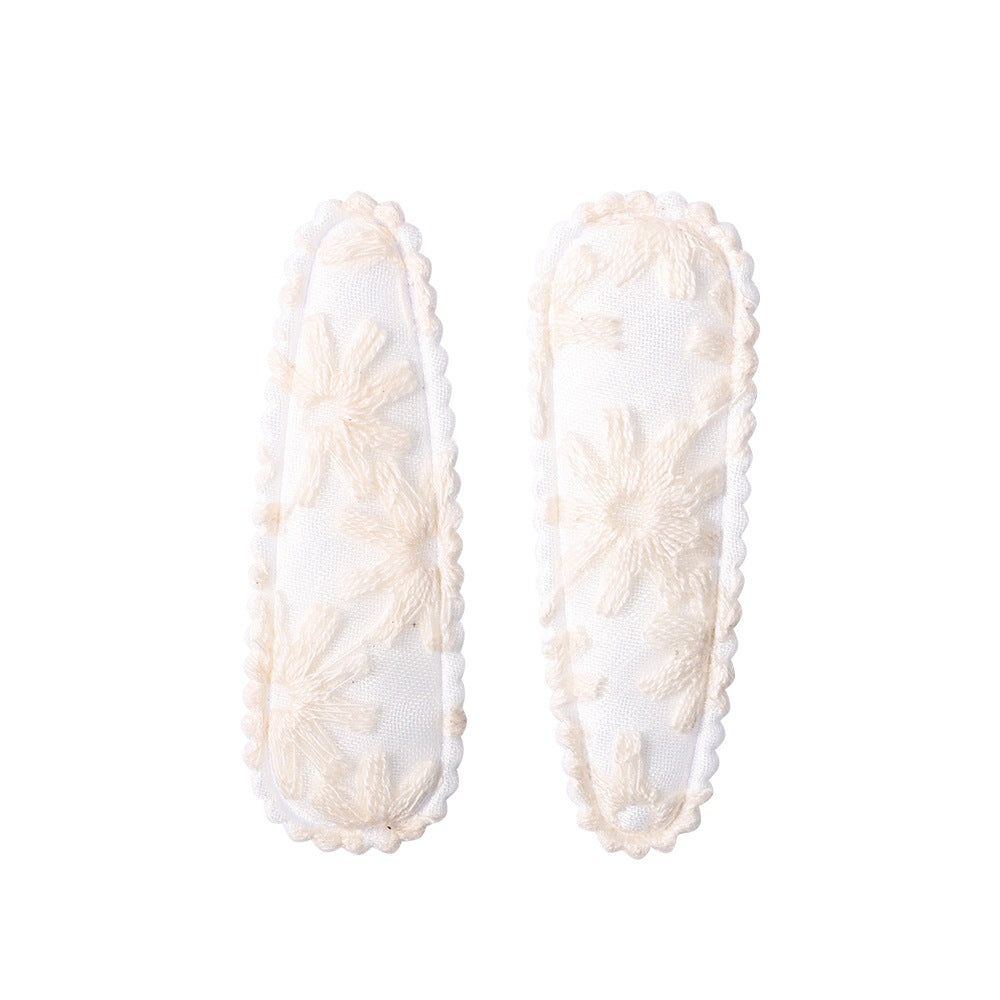 Wholesale Creative Sweet Floral BB Hair Clips