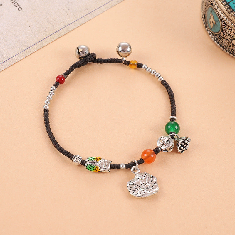 Wholesale Retro Simple Woven Ethnic Style Design Bracelet