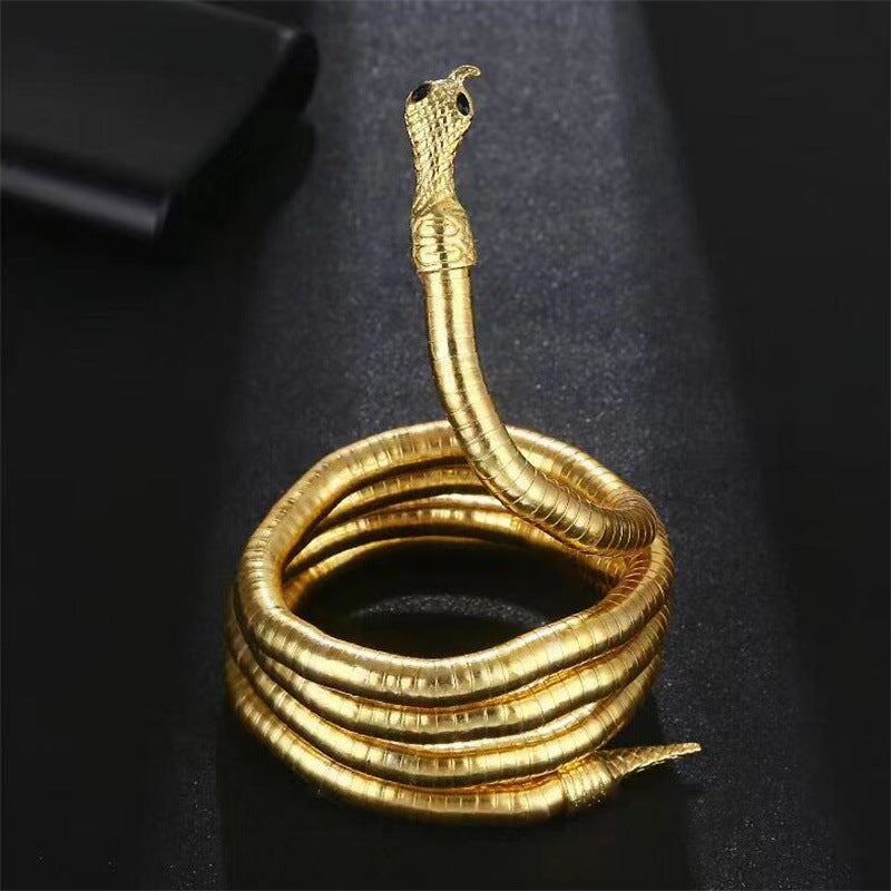 Wholesale  Shape Snake  Sense Adjustable Snake Bone  Alloy Necklace