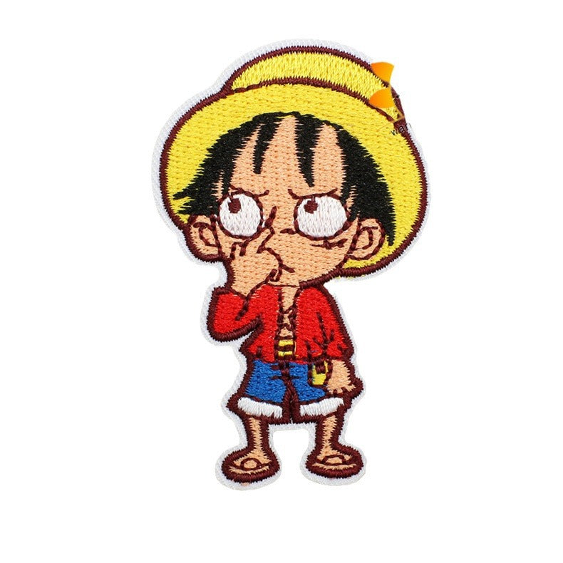 Wholesale Anime Embroidery Patch Stylish Sew On Clothing Decorative DIY Accessory For Bags And ets Gift Resale OLY Exclusive
