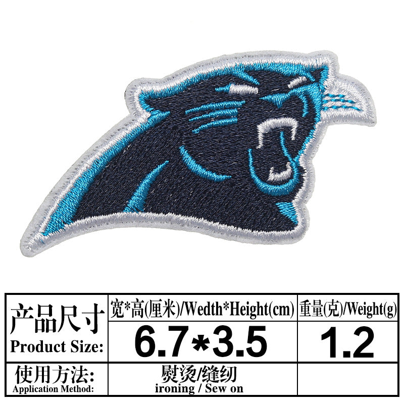 Wholesale Ball sports team emblem embroidery DIY Patches OLY Exclusive