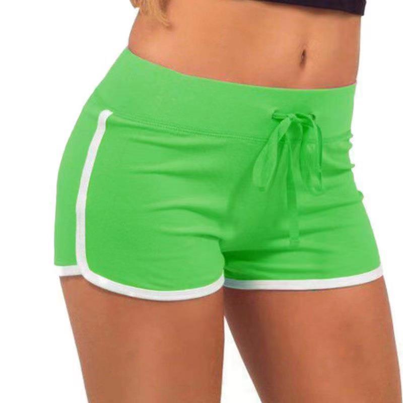 Wholesale Hip Lift Outerwear Fitness Running Yoga Sports Lace-up Shorts