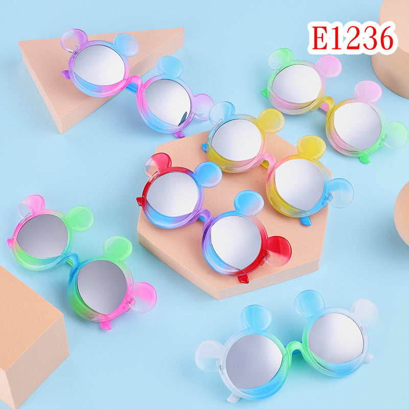 Wholesale Children's sunglasses UV-proof sunglasses cute cartoon fashion little fairy sunglasses baby photo glasses fashion