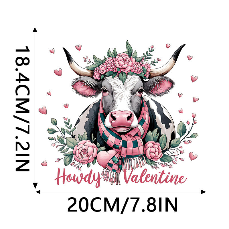 Wholesale 10pcs Valentine' s Day Custom  Rhinestone  UV DTF Ready to Press Transfers Wraps