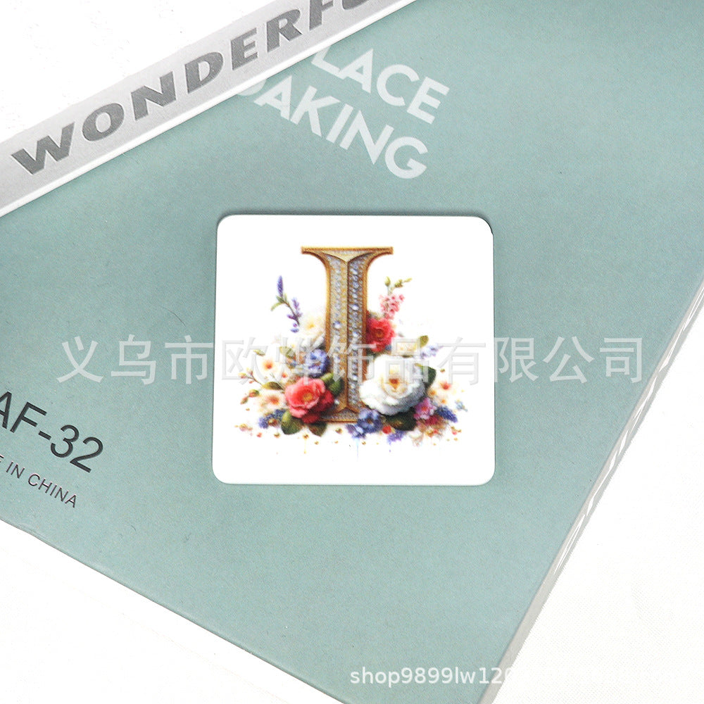 Wholesale 10pcs Cartoon Square Butterfly Personalized Bag FlatBack