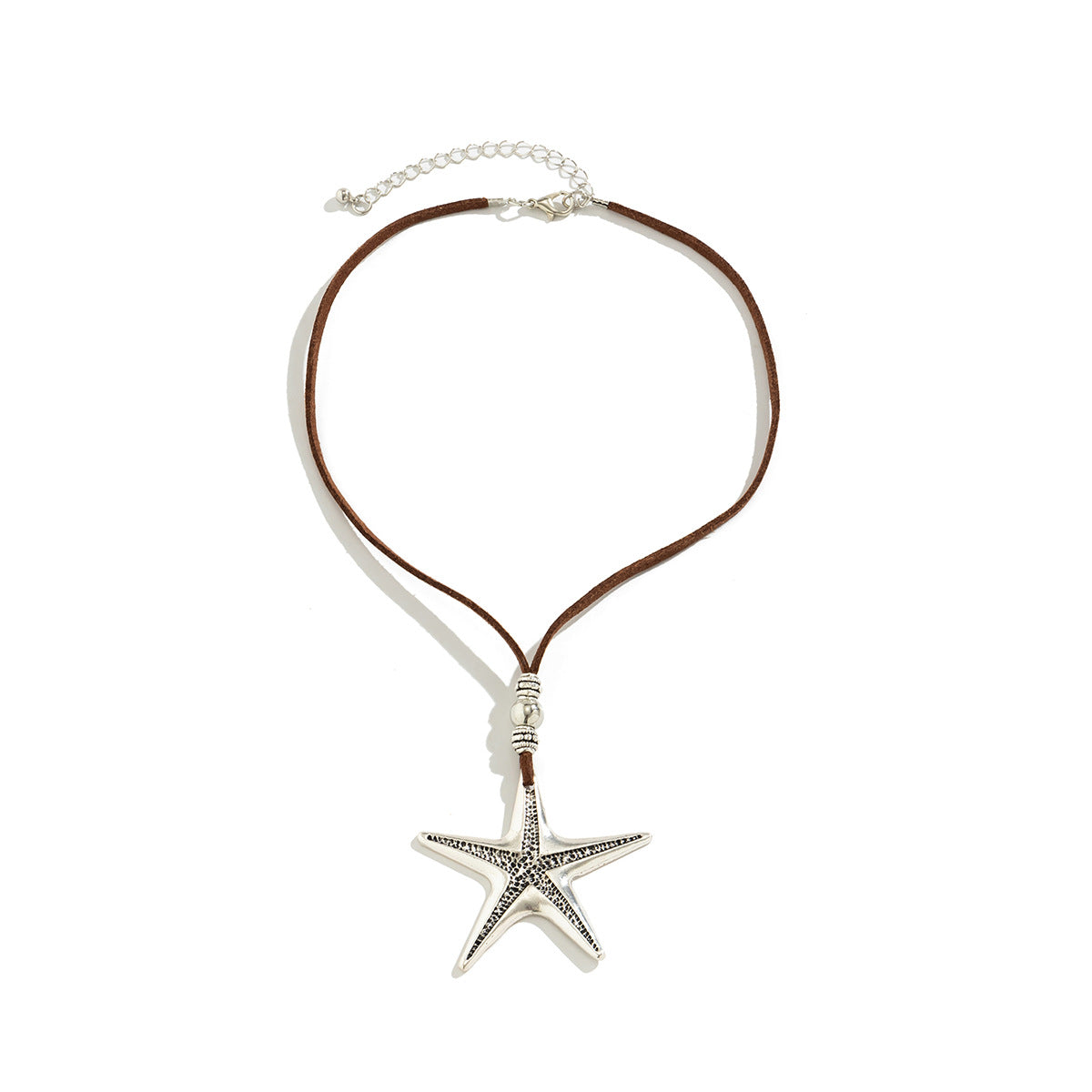 Wholesale Starfish Conch Vacation Style Alloy Necklaces