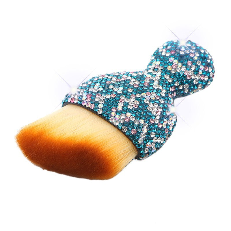 Wholesale Car Air Conditioning Air Outlet Cleaning Diamond Bristle Brush Soft Rubber Car Interior