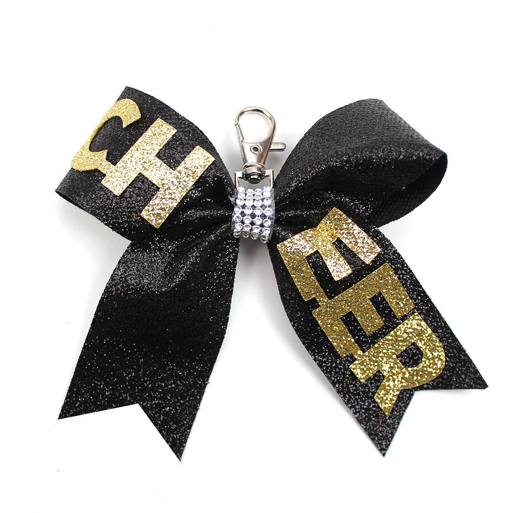 Wholesale 5pcs Cheerleading Shiny Fashion Accessories Keychains