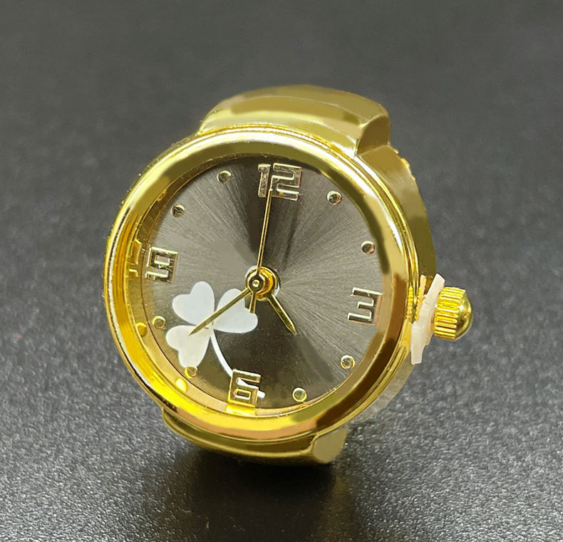 Wholesale [Ring watch] personalized men and women Mini couple quartz ring watch