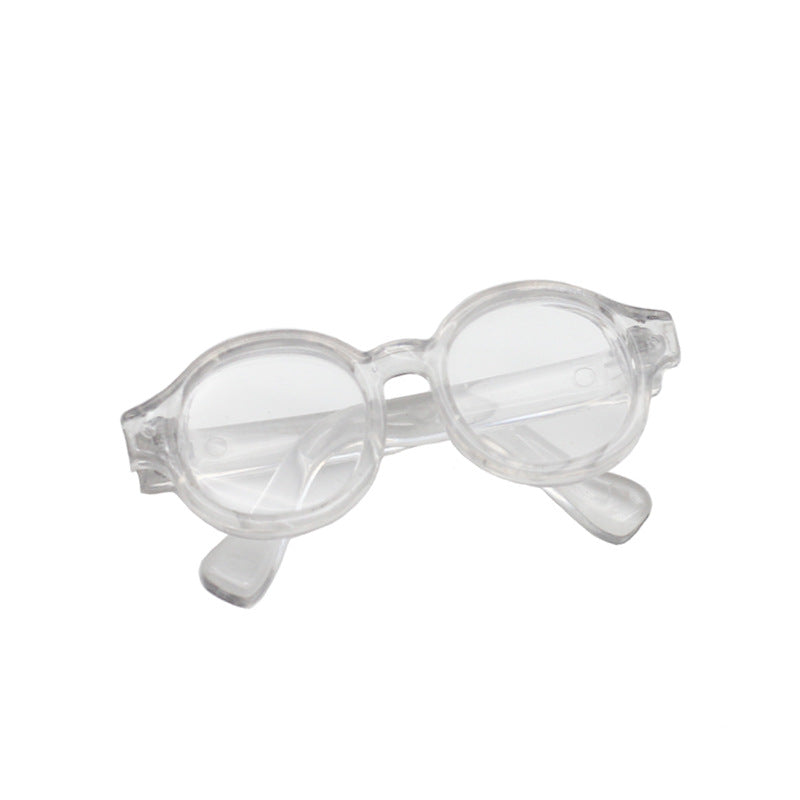Wholesale Doll transparent sunglasses