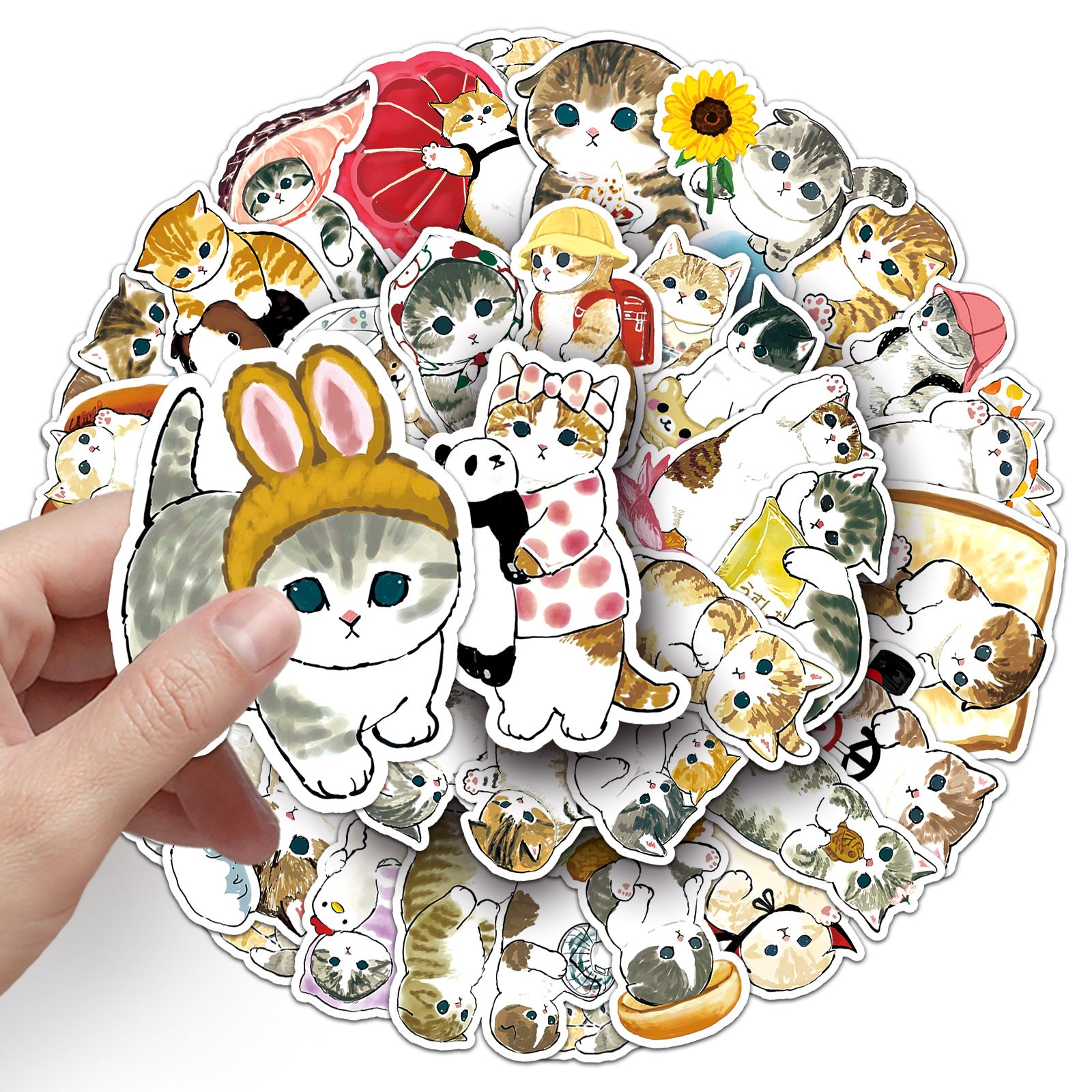 Wholesale cute cartoon Sticker Waterproof Vinyl Stickers OLY Exclusive